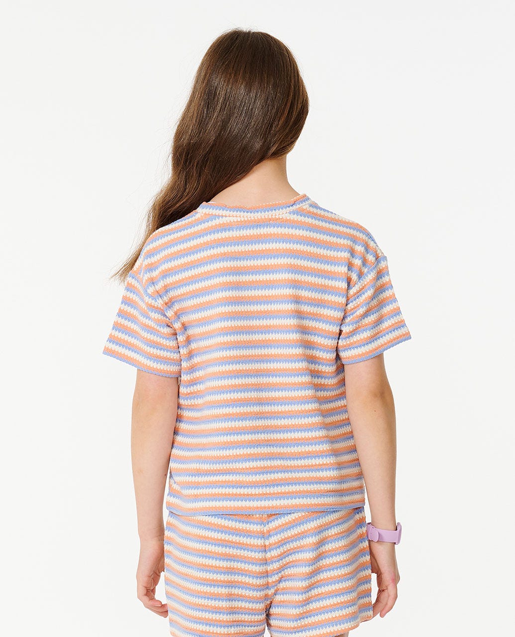 Sun Stripe Knit Tee - Girls (8-14 years)