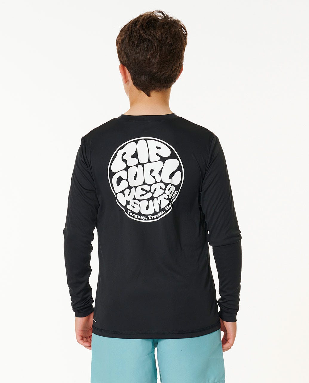 Icons Surflite UV Long Sleeve Rash Vest - Boys (8-16 years)