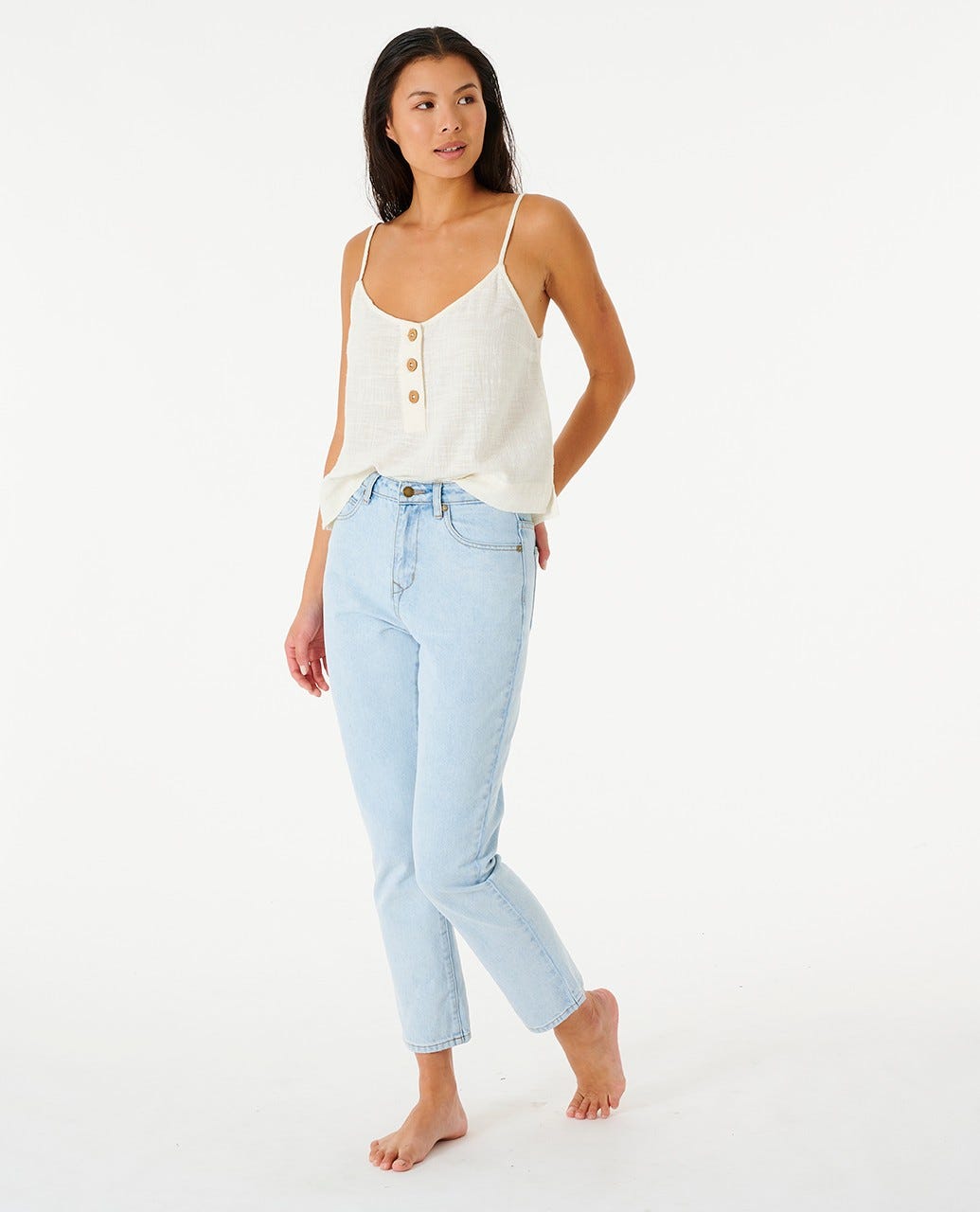 Marshall High Waisted Straight Leg Jean