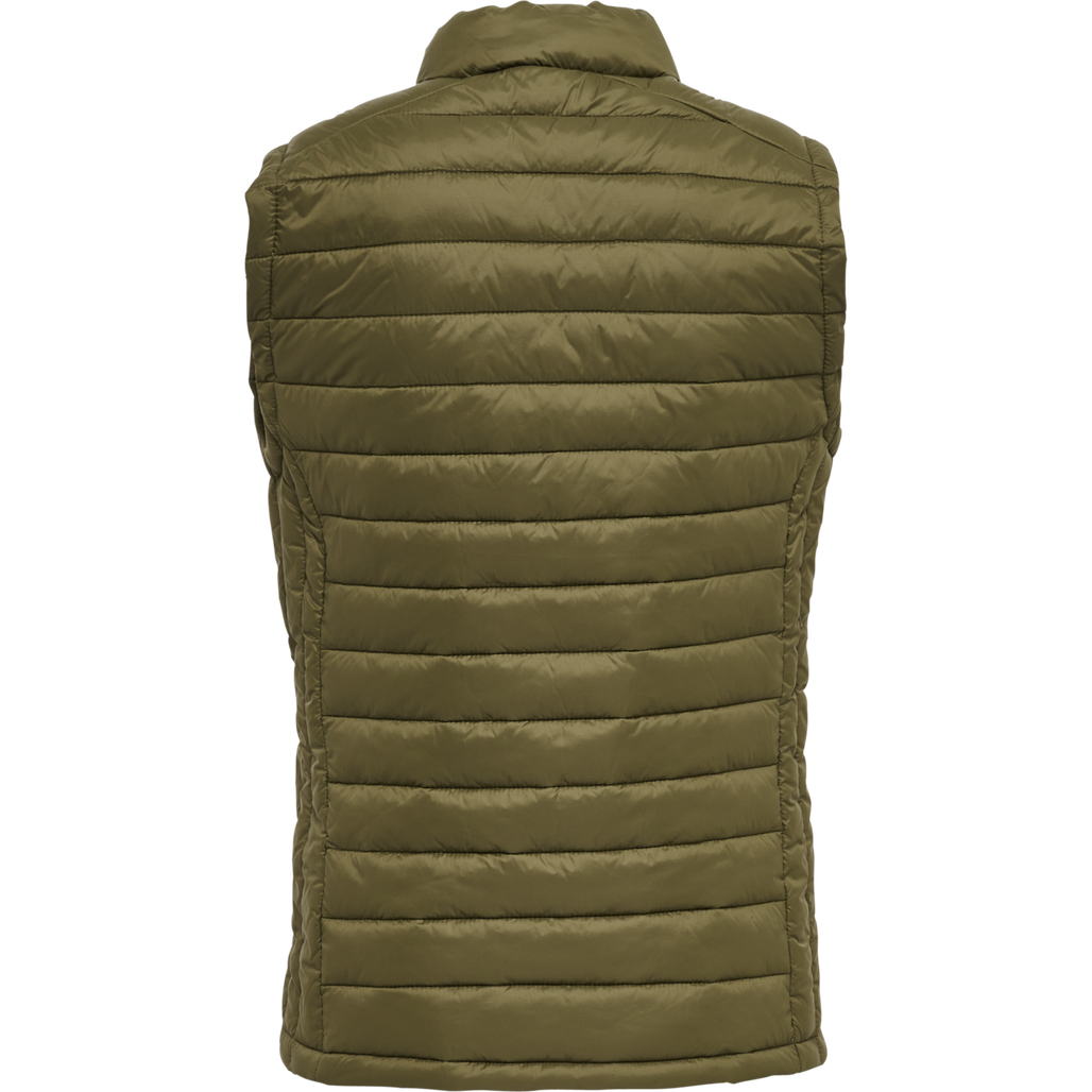 hmlRED QUILTED WAISTCOAT WOMAN