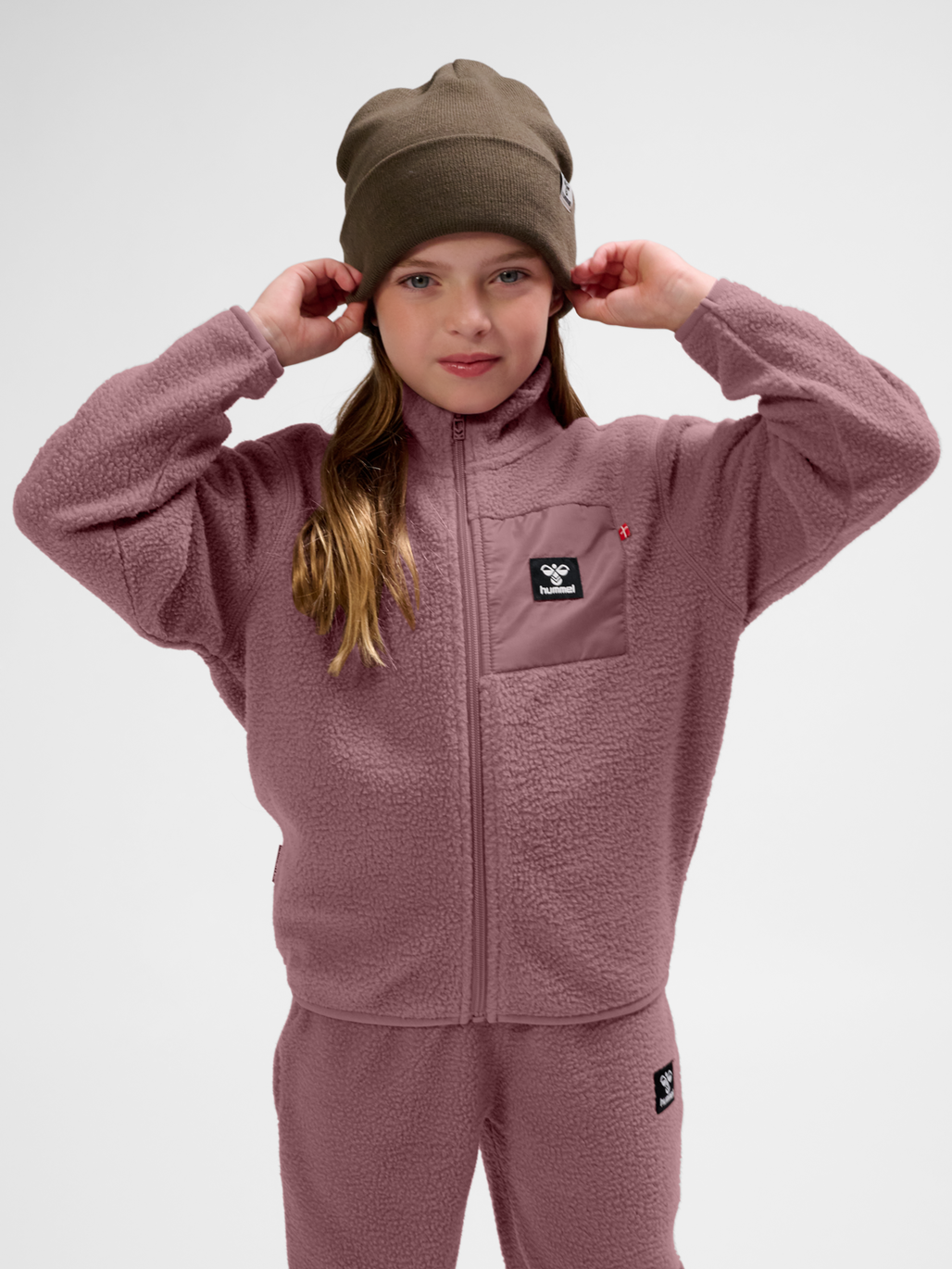 hmlATLAS FLEECE ZIP JACKET