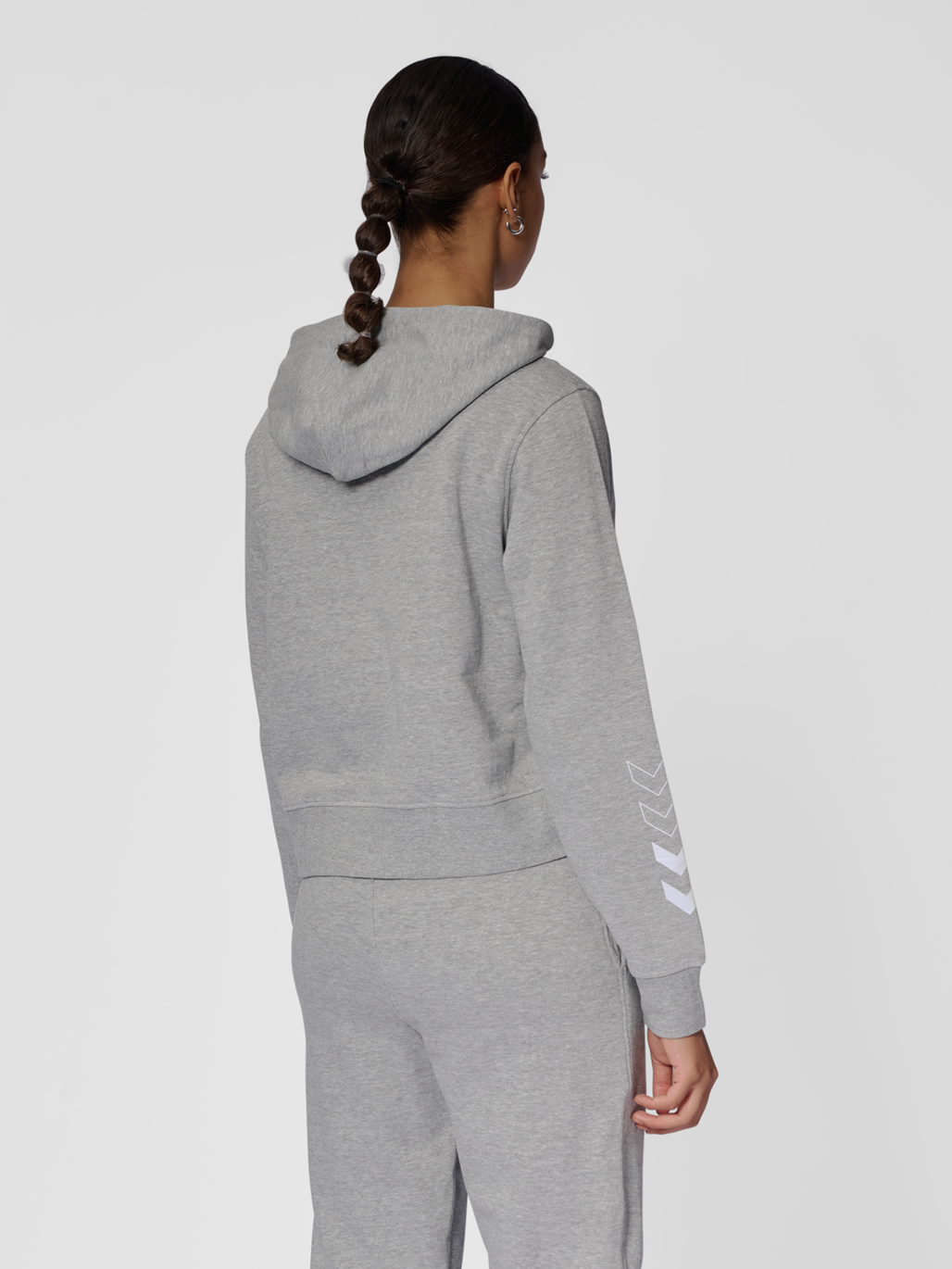 hmlELEMENTAL SHORT HOODIE WOMAN