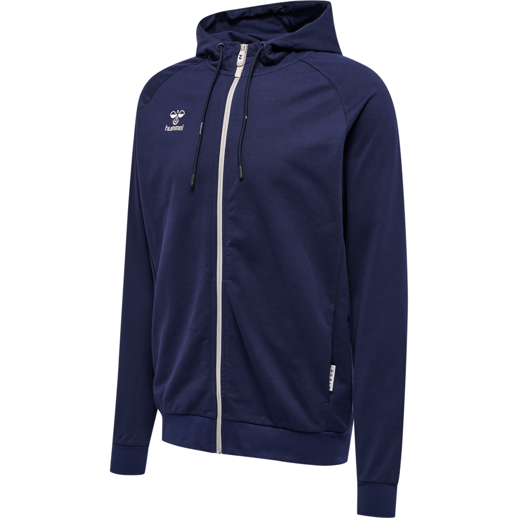 hmlMOVE GRID COTTON ZIP HOODIE