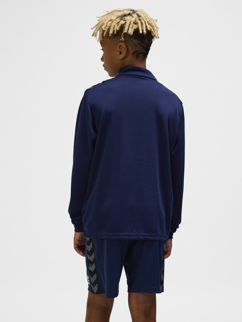 hmlAUTHENTIC HALF ZIP SWEAT KIDS