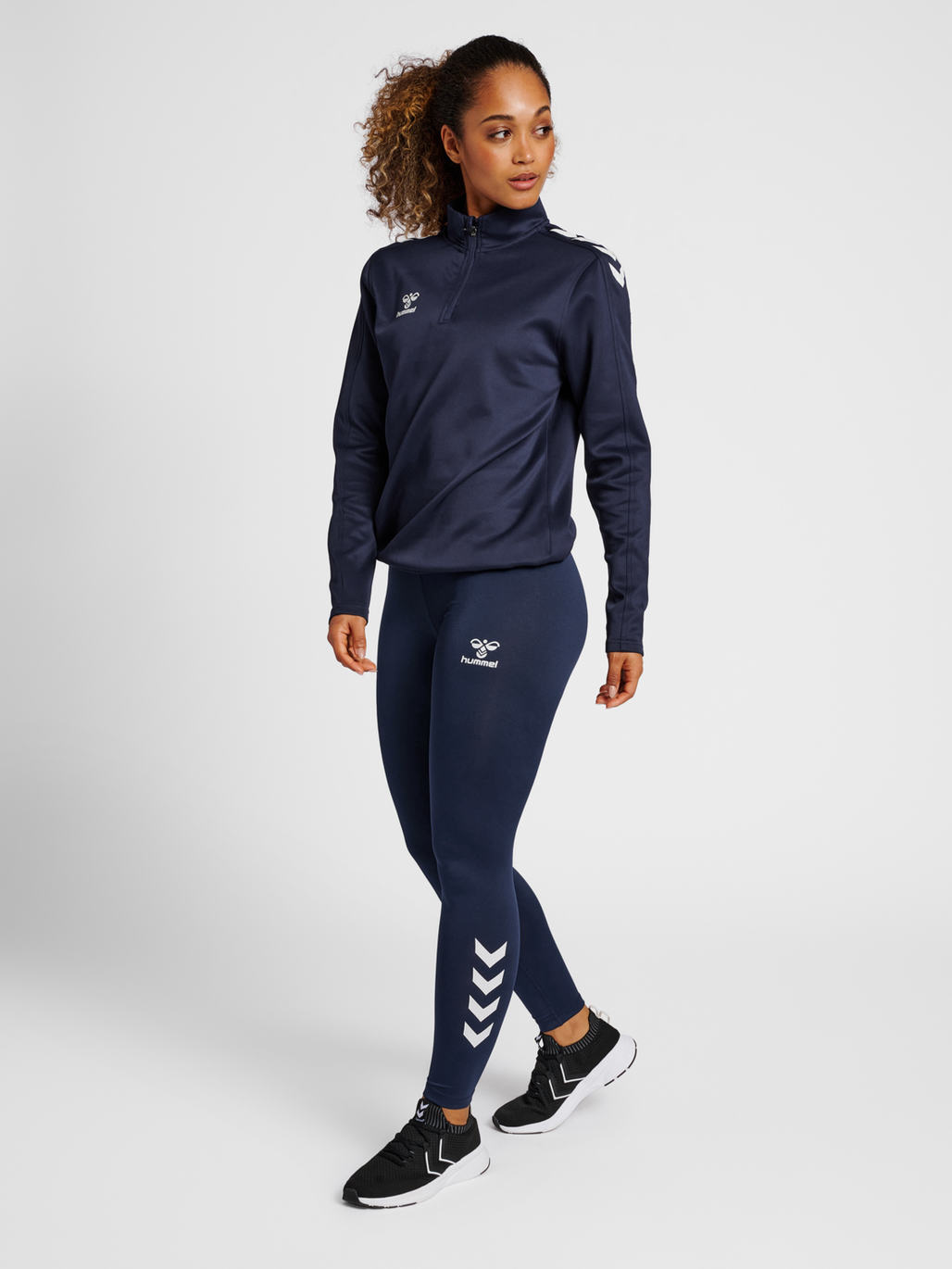 hmlCORE XK HALF ZIP SWEAT WOMAN