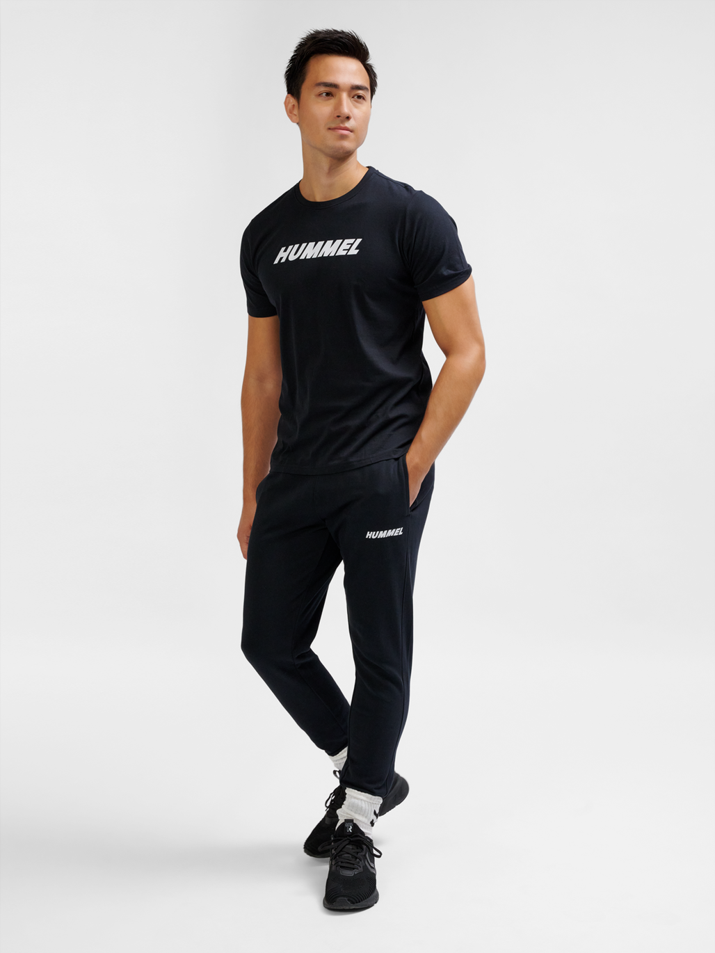 hmlELEMENTAL LOGO COTTON TEE