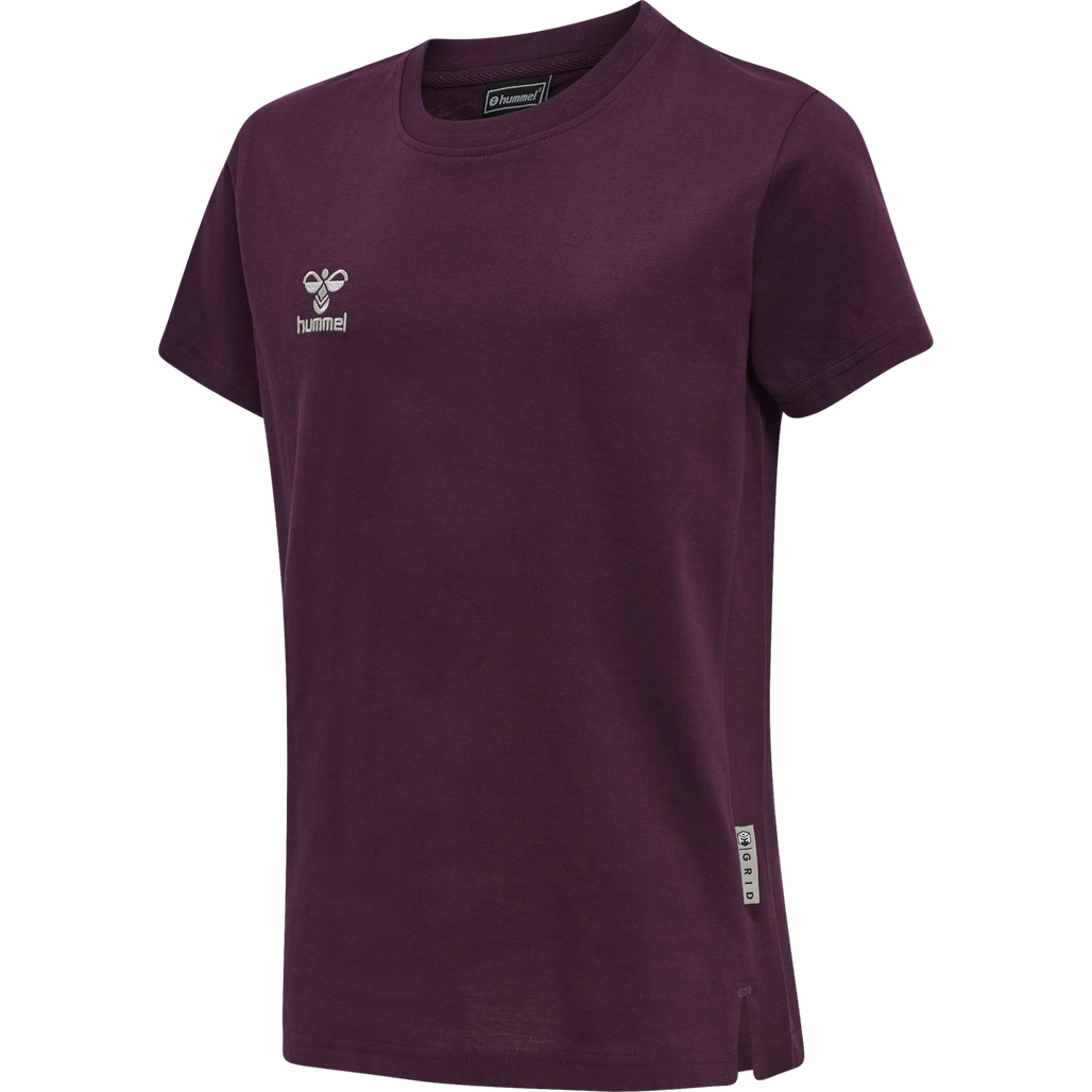 hmlMOVE GRID COTTON T-SHIRT S/S KID