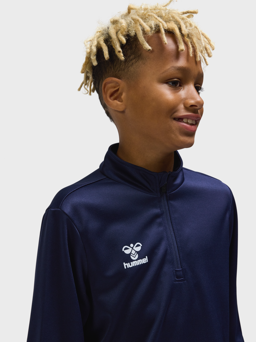 hmlESSENTIAL HALF-ZIP KIDS