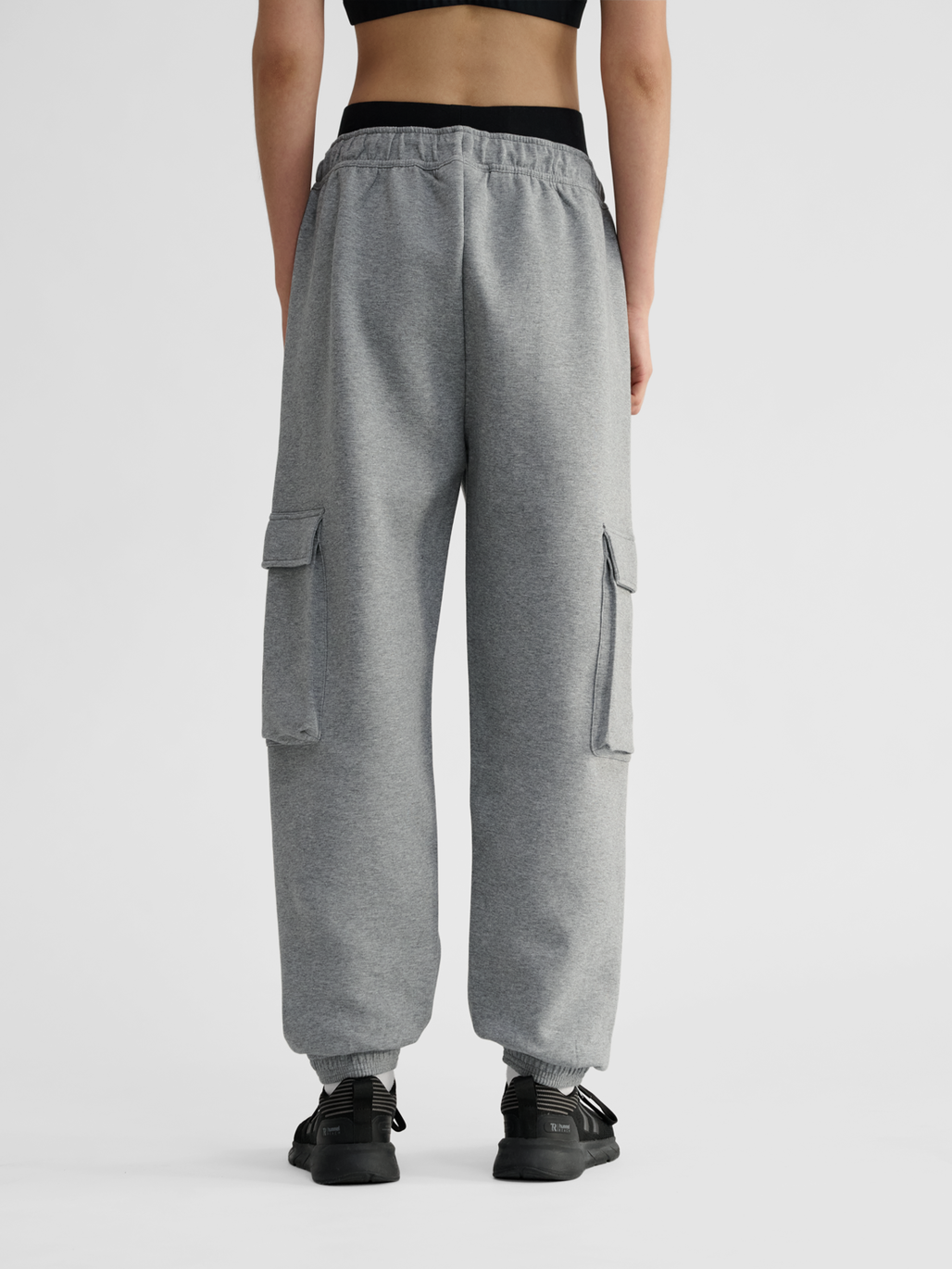 hmlTECH FLEECE LOOSE CARGO PANTS