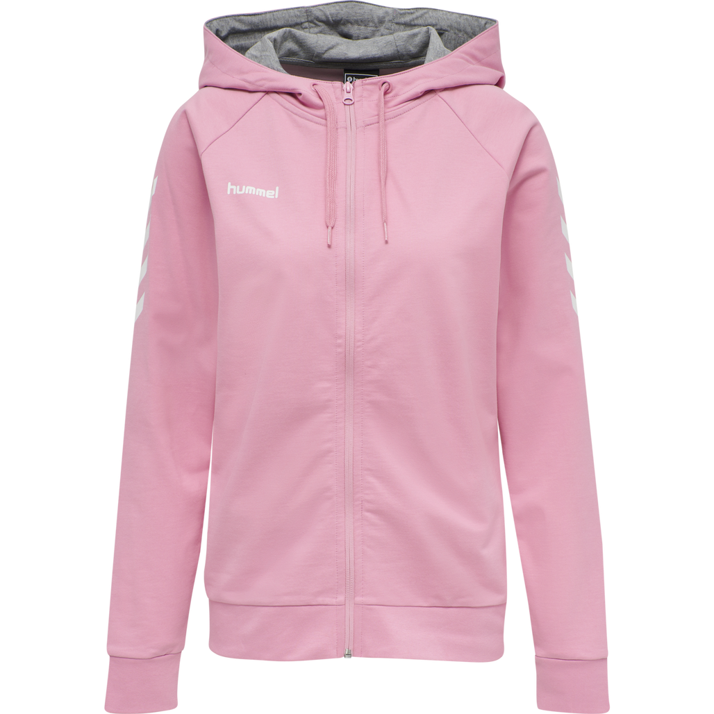 HMLGO COTTON ZIP HOODIE WOMAN