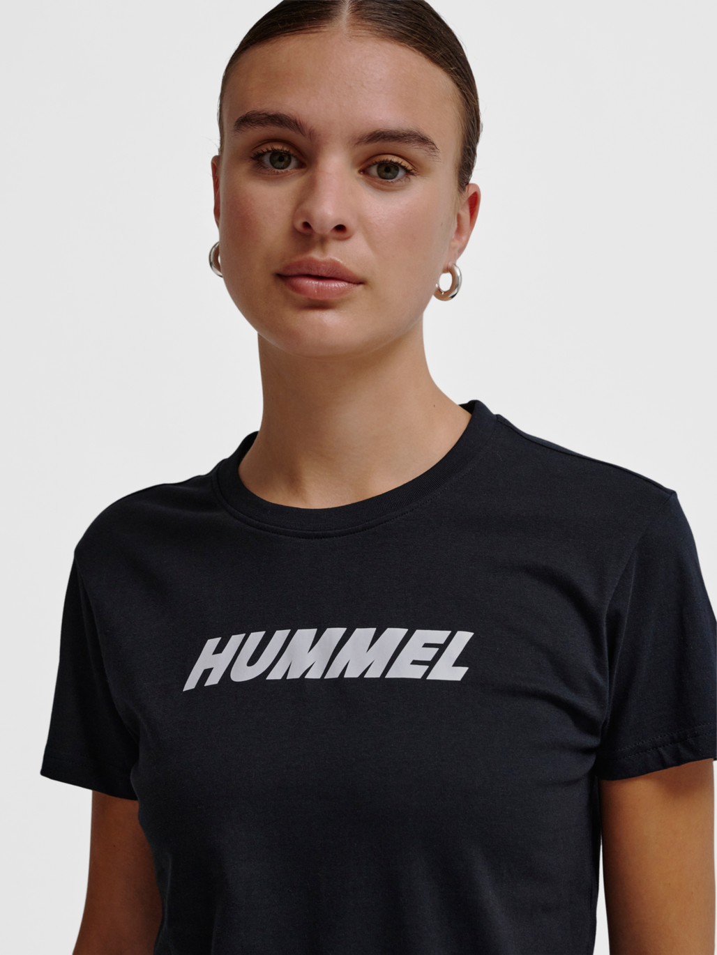 hmlELEMENTAL LOGO COTTON TEE WOMAN