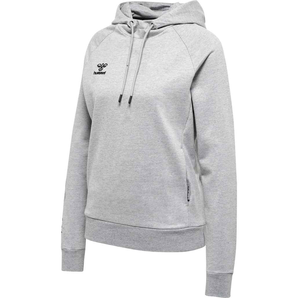 hmlMOVE GRID COTTON HOODIE WOMAN