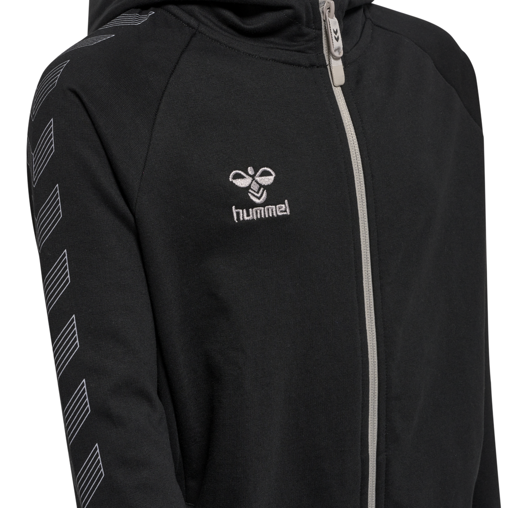 hmlMOVE GRID COTTON ZIP HOODIE KIDS