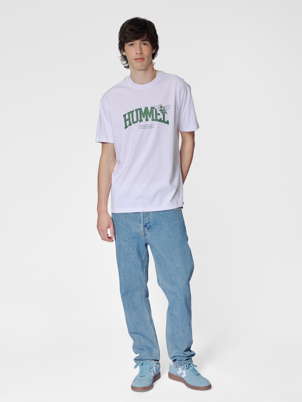hmlLOOSE TEE S/S UNIVERSITY BEE