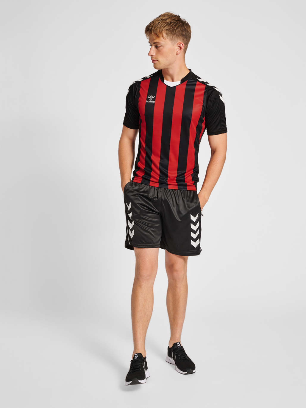 hmlCORE XK STRIPED JERSEY S/S