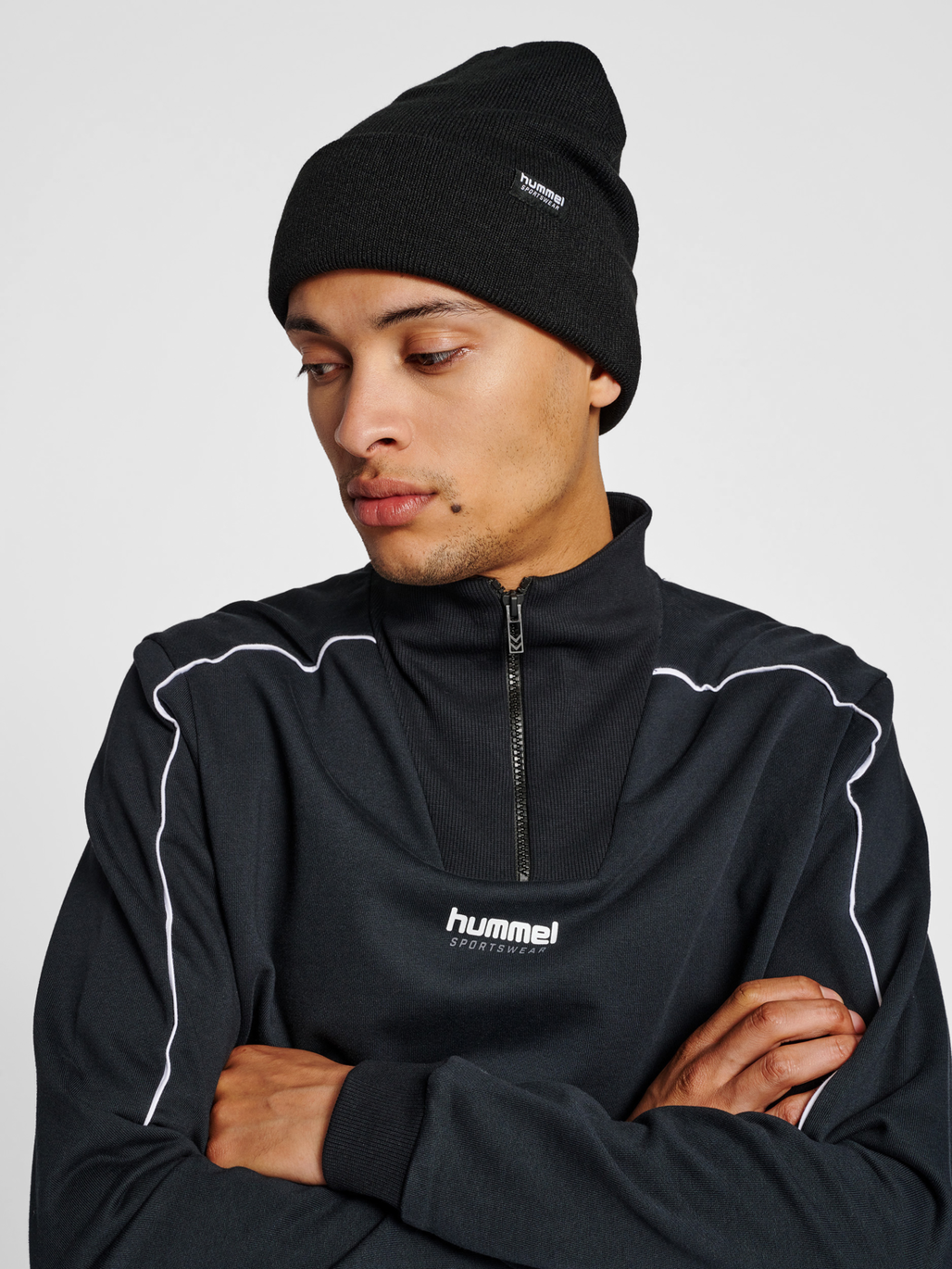 hmlLGC WESLEY HALF ZIP SWEATSHIRT