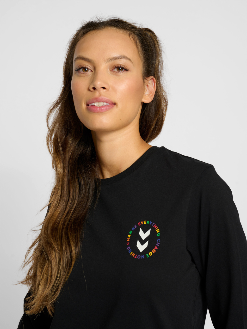 hmlEVERYTHING NOTHING T-SHIRT LS