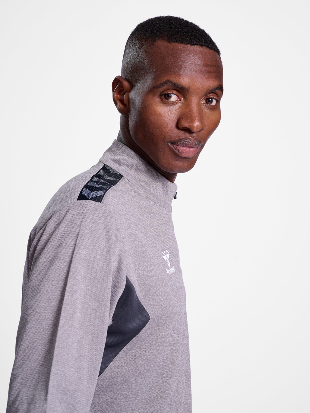 hmlAUTHENTIC HALF ZIP SWEAT