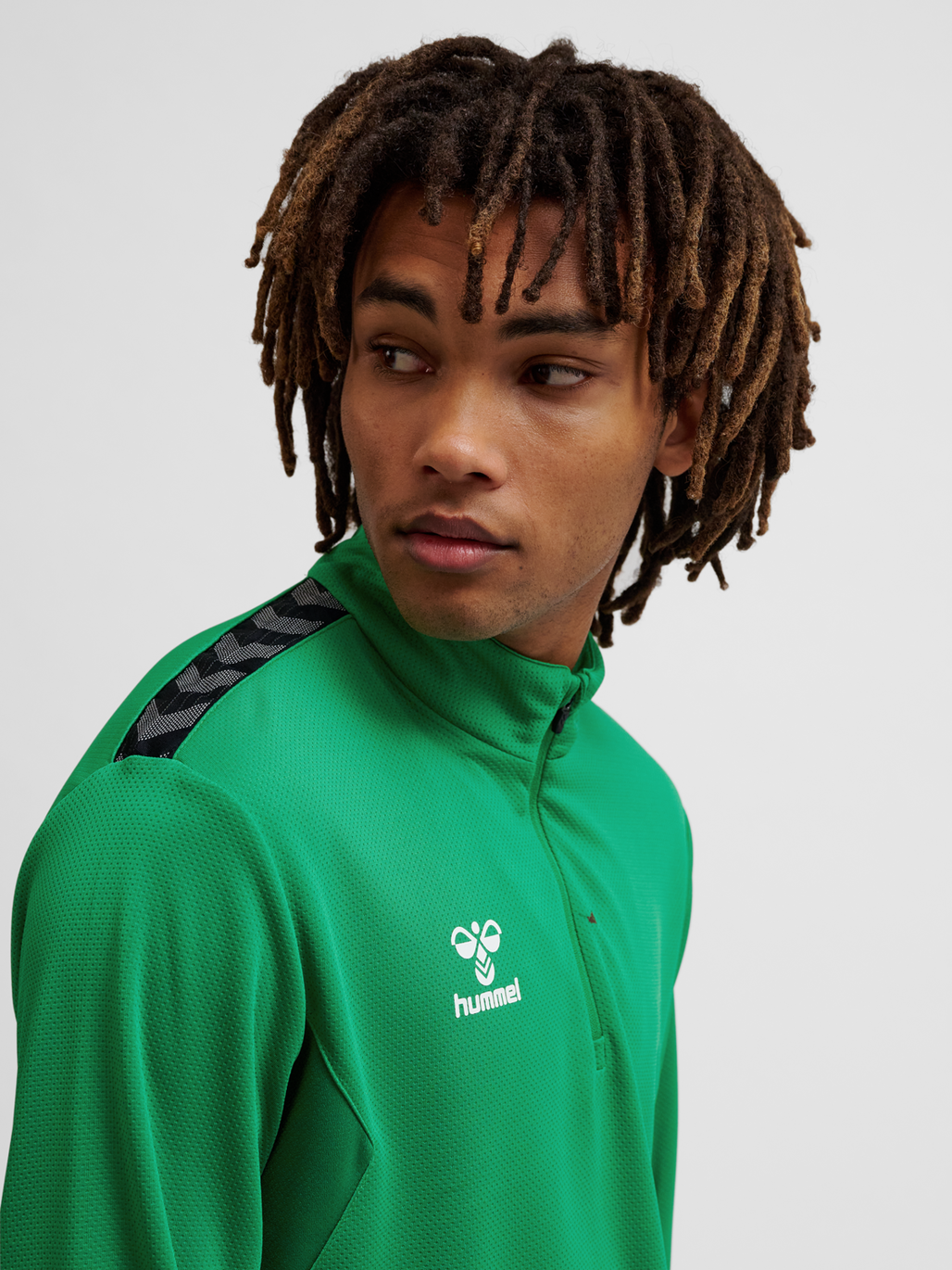 hmlAUTHENTIC HALF ZIP SWEAT