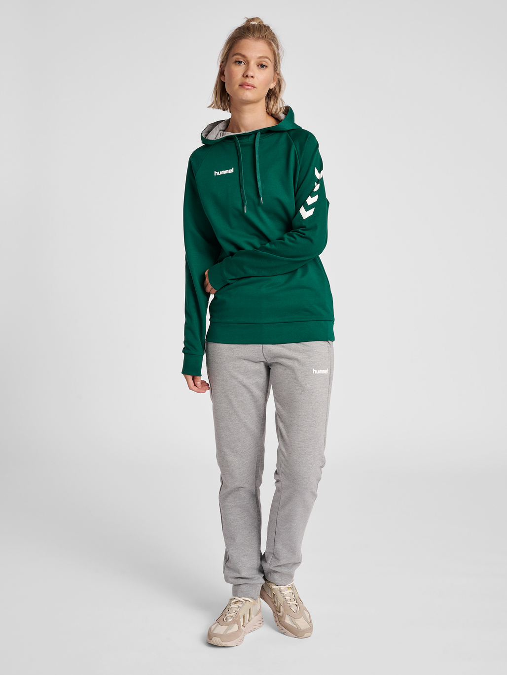 HMLGO COTTON HOODIE WOMAN