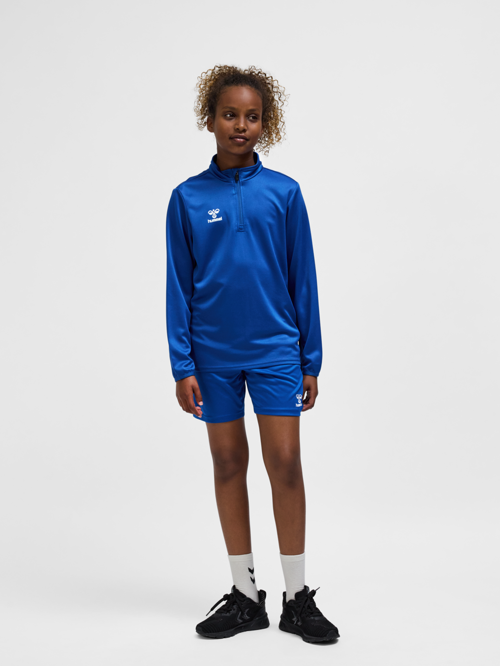 hmlESSENTIAL HALF-ZIP KIDS