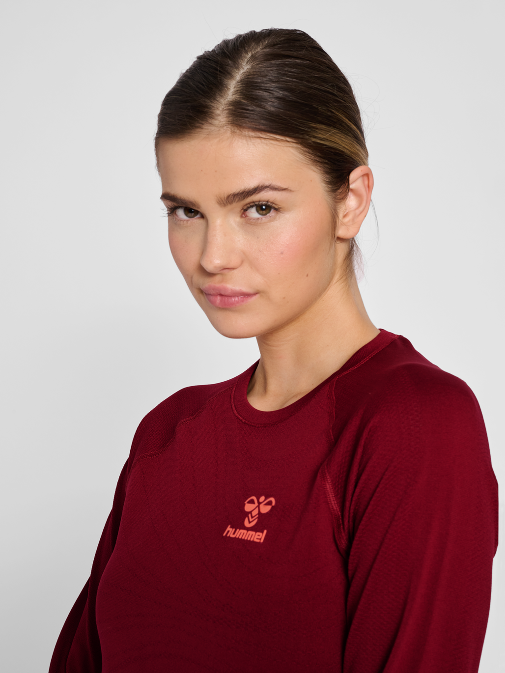 hmlONGRID SEAMLESS L/S WO