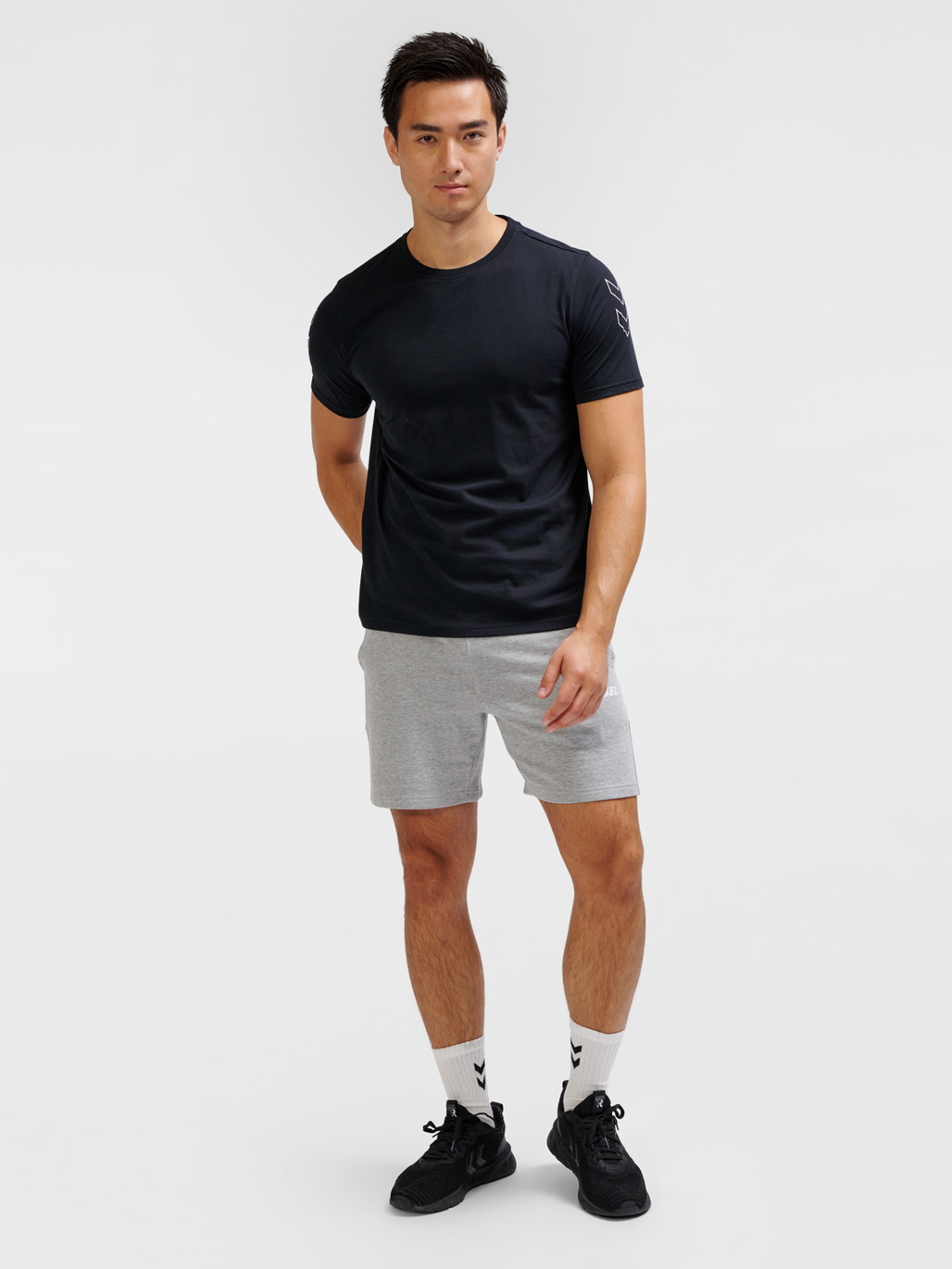 hmlELEMENTAL CHEVRON COTTON TEE