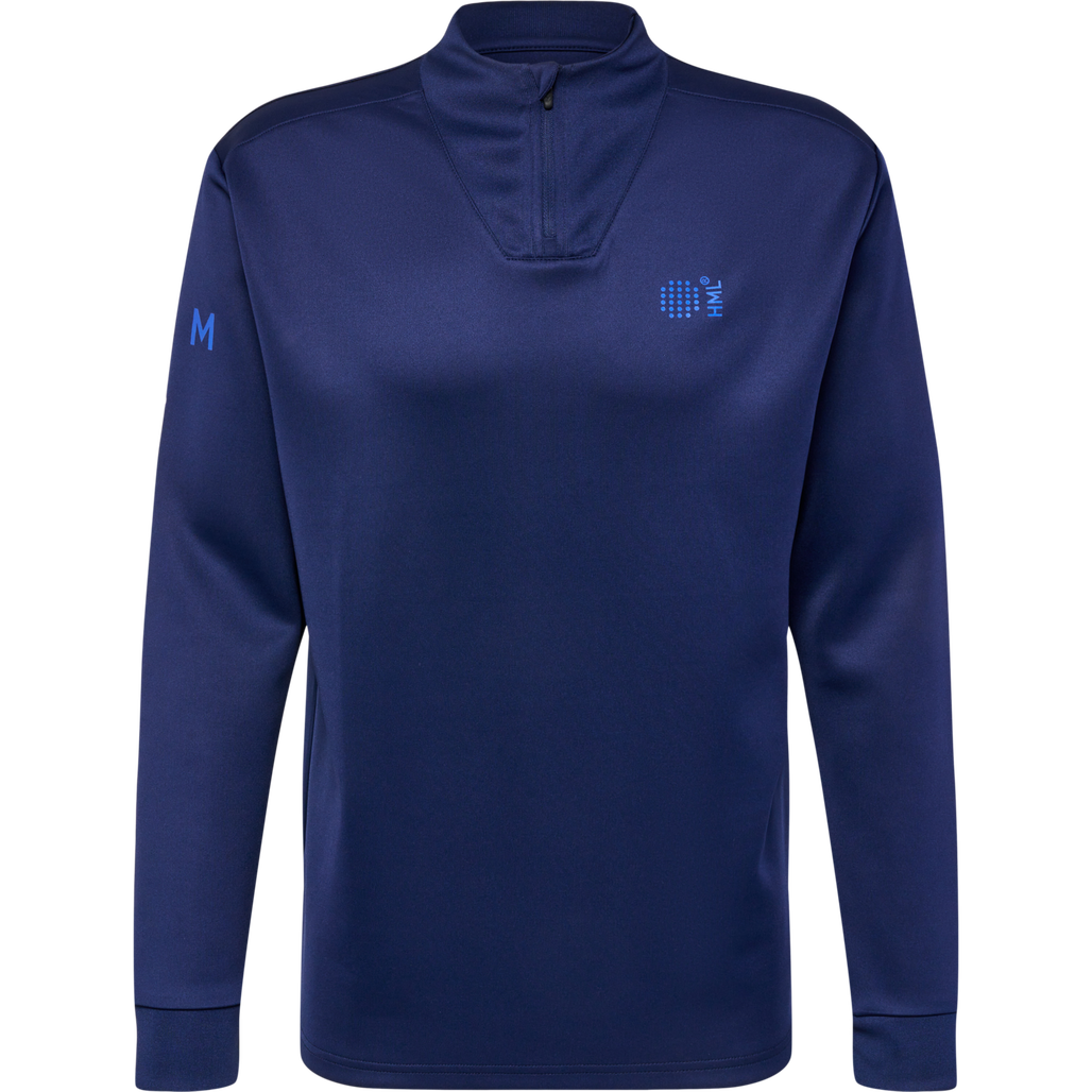 hmlCOURT HALF ZIP L/S