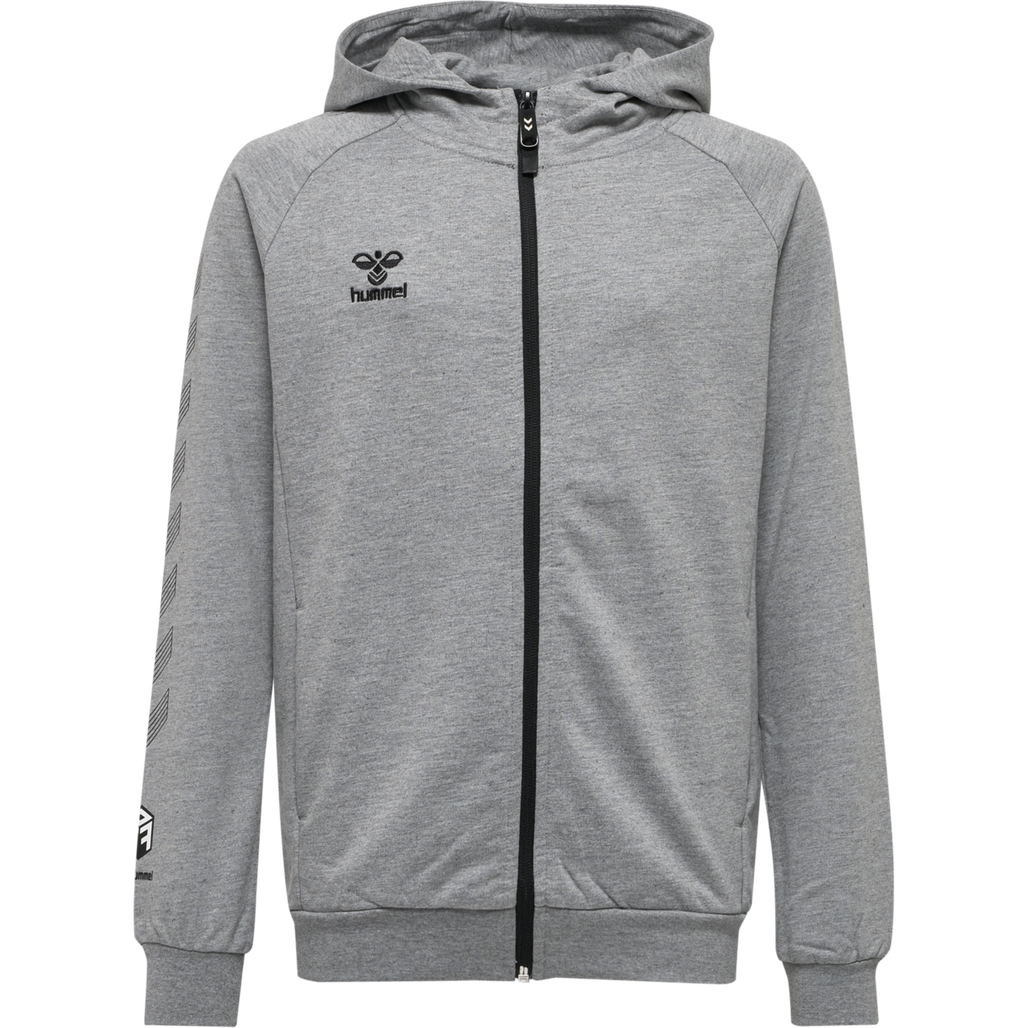hmlMOVE GRID COTTON ZIP HOODIE KIDS