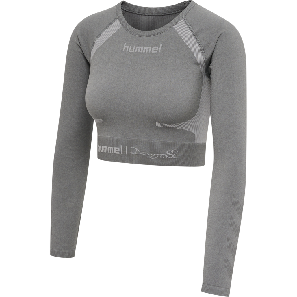 hmlSI SEAMLESS CROPTOP L/S