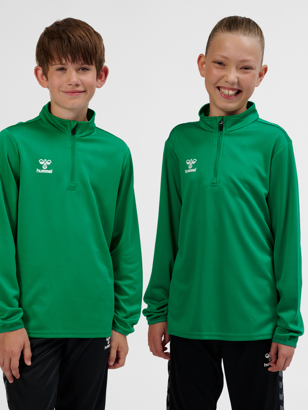 hmlESSENTIAL HALF-ZIP KIDS