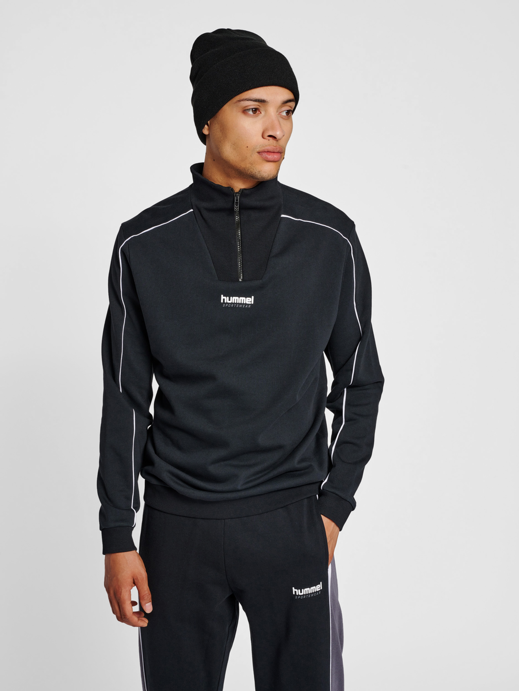 hmlLGC WESLEY HALF ZIP SWEATSHIRT