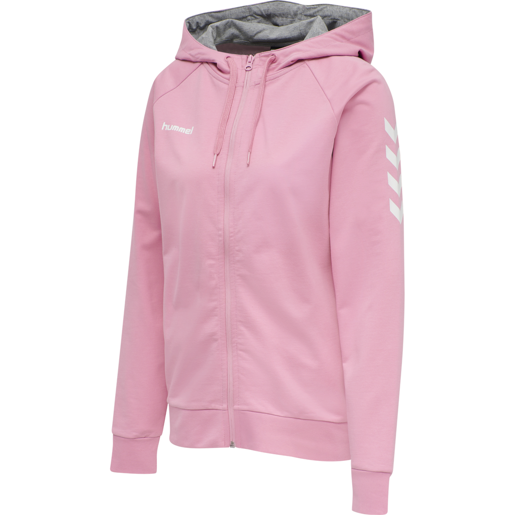 HMLGO COTTON ZIP HOODIE WOMAN