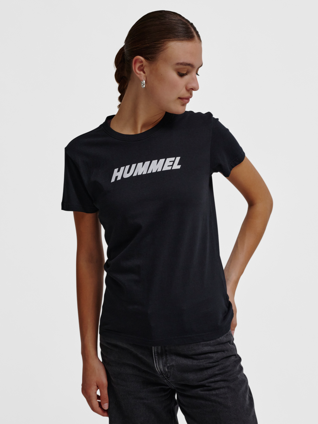 hmlELEMENTAL LOGO COTTON TEE WOMAN