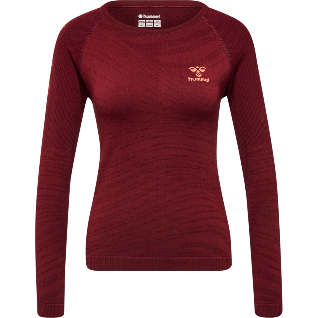 hmlONGRID SEAMLESS L/S WO