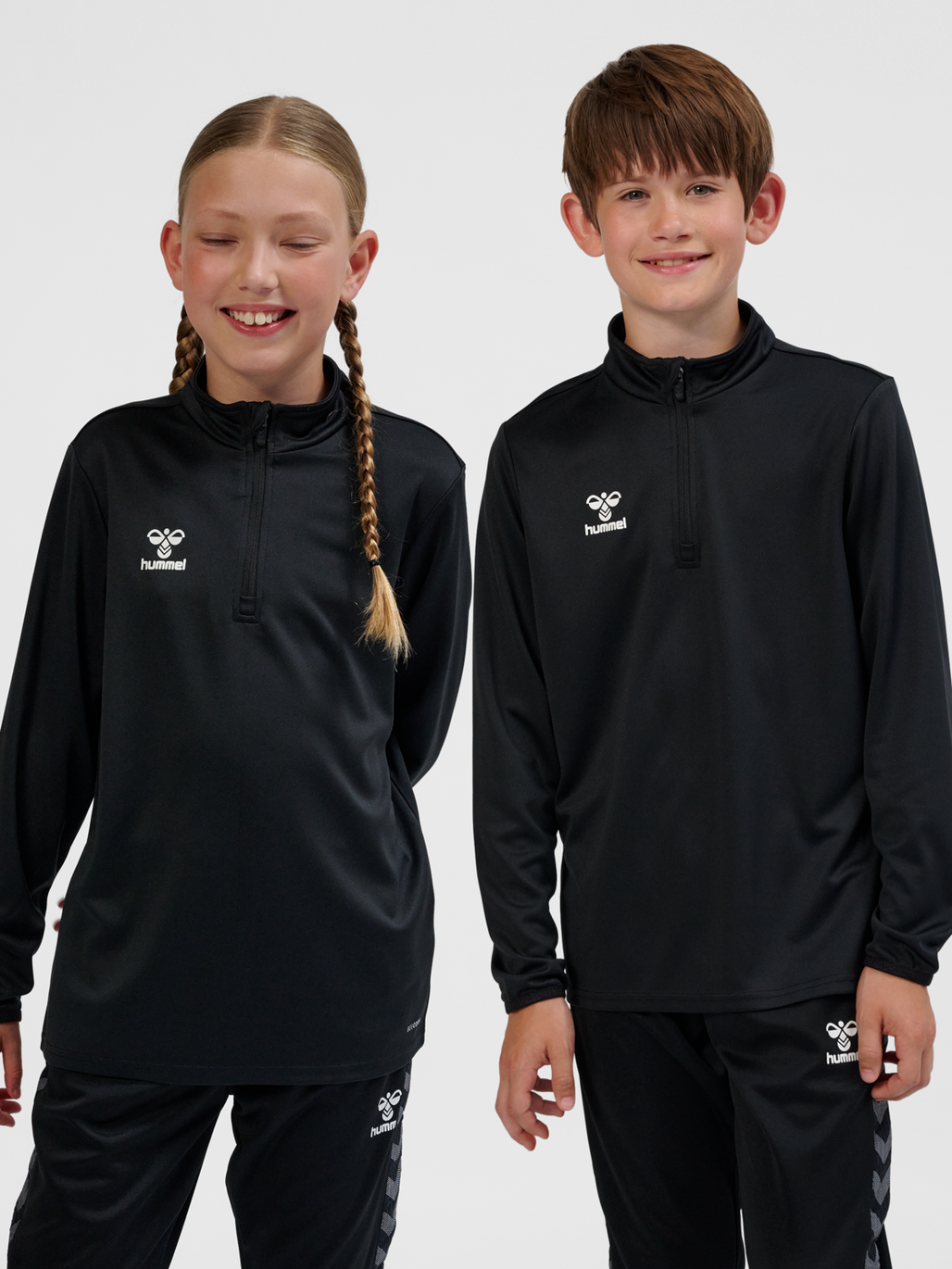 hmlESSENTIAL HALF-ZIP KIDS