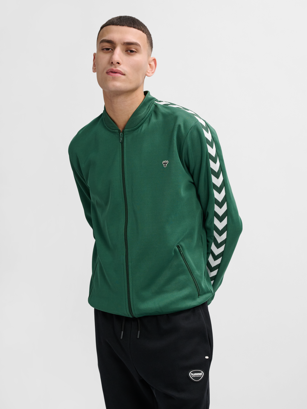hmlARCHIVE REGULAR POLY ZIP JACKET