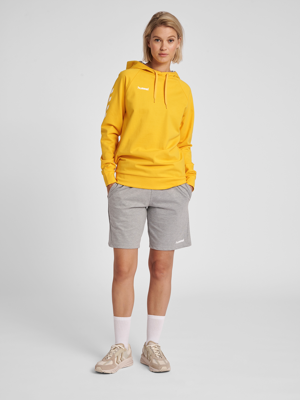 HMLGO COTTON HOODIE WOMAN