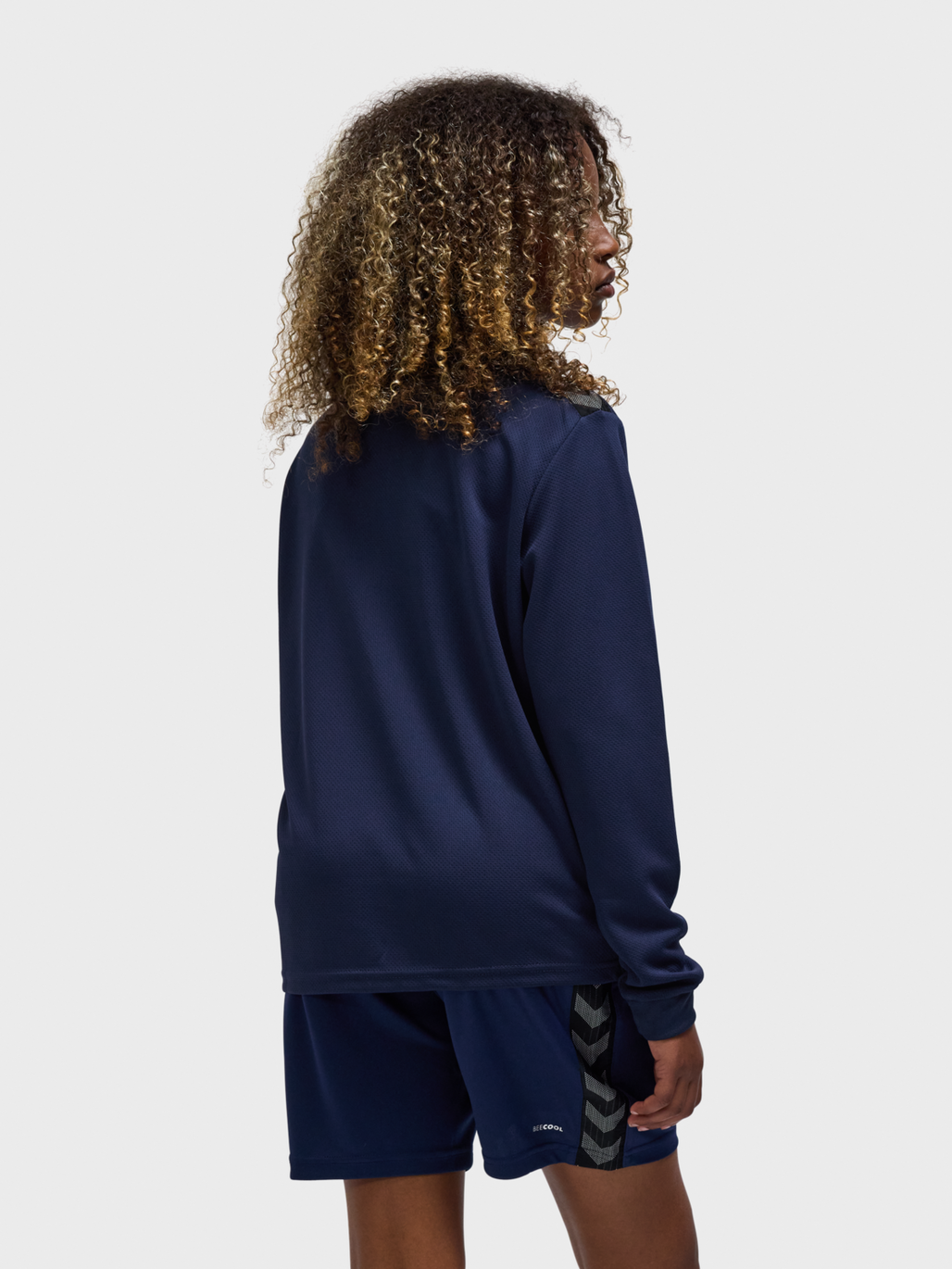 hmlAUTHENTIC HALF ZIP SWEAT KIDS