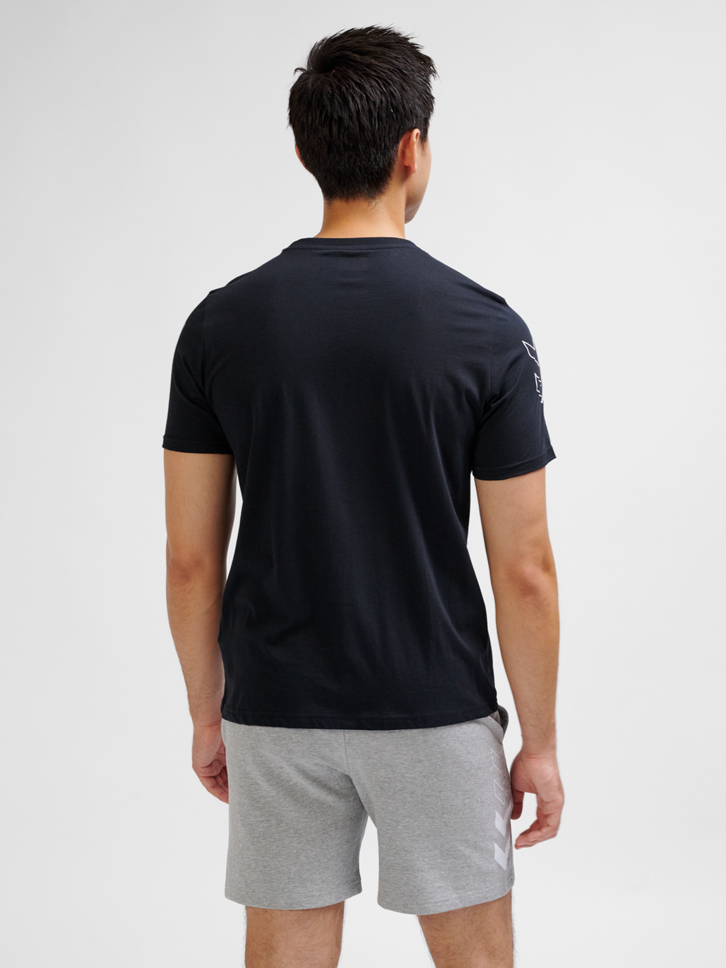 hmlELEMENTAL CHEVRON COTTON TEE