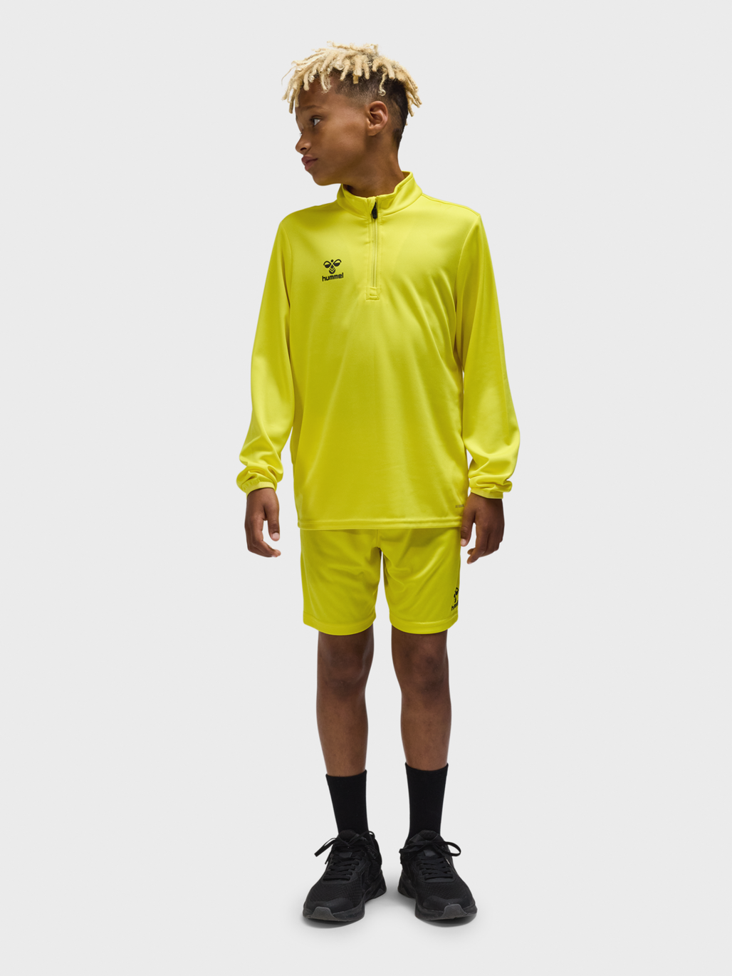 hmlESSENTIAL HALF-ZIP KIDS