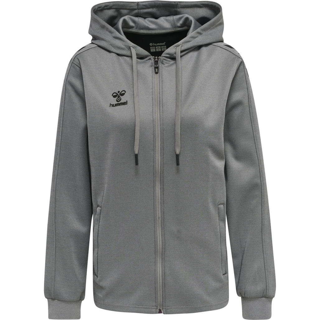 hmlCORE XK POLY ZIP HOOD SWEAT WOMA