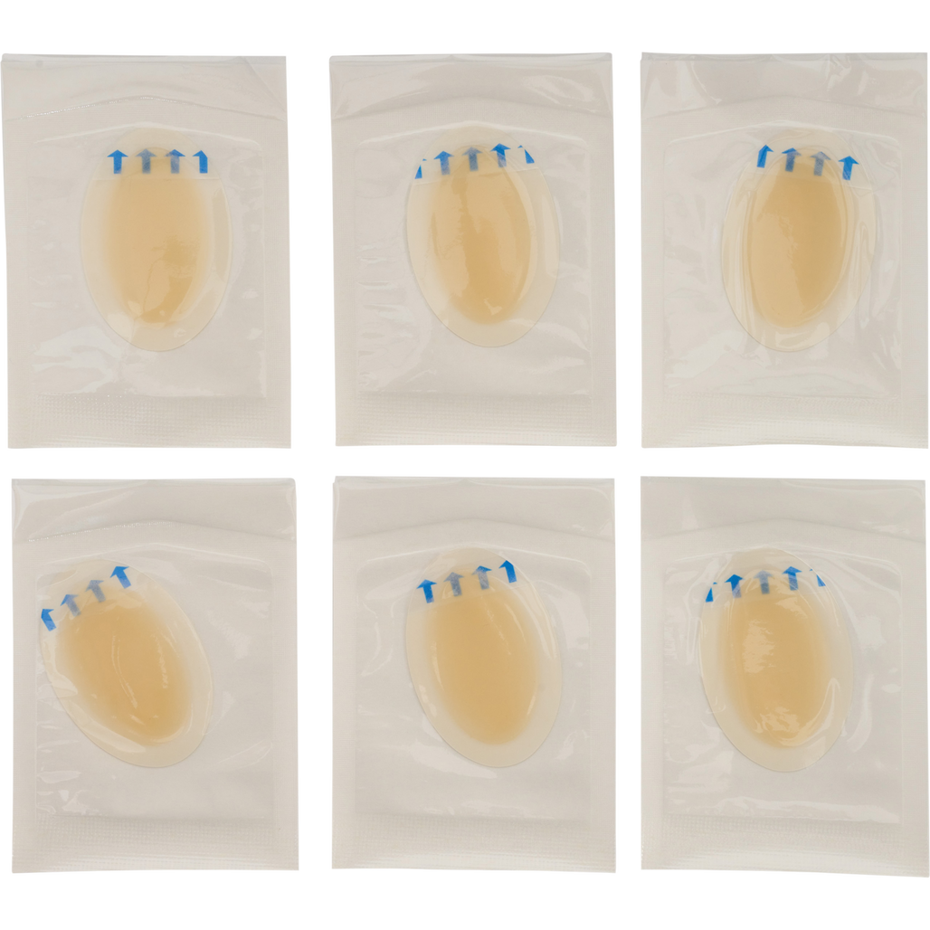 BLISTER HEEL 6 PIECES