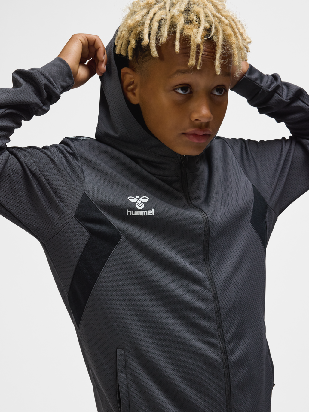 hmlAUTHENTIC PL ZIP HOODIE KIDS