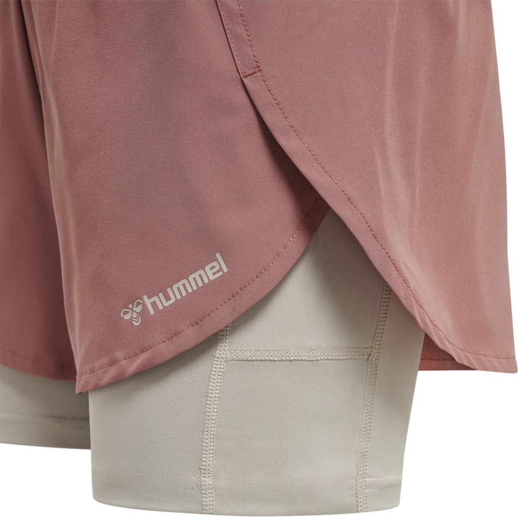 hmlMT TRACK 2 IN 1 SHORTS