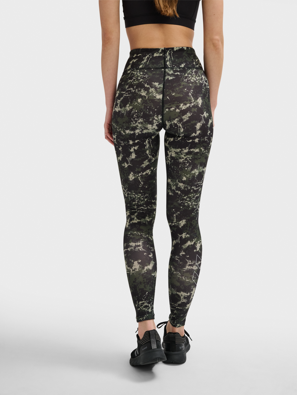 hmlTE TWIST AOP MID WAIST TIGHTS