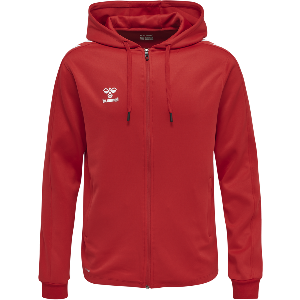 hmlCORE XK POLY ZIP HOOD SWEAT