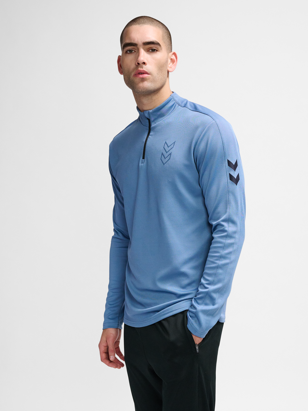 hmlACTIVE PL HALF ZIP