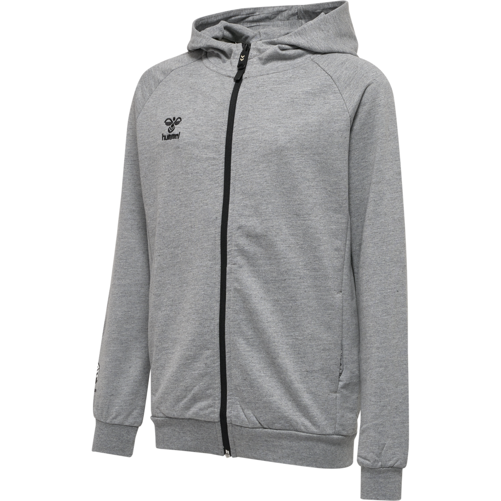 hmlMOVE GRID COTTON ZIP HOODIE KIDS