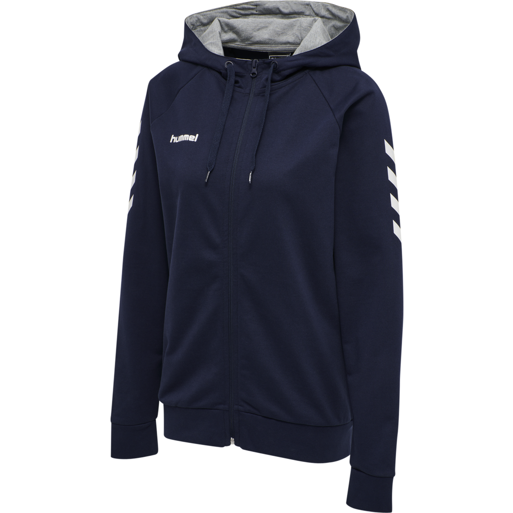 HMLGO COTTON ZIP HOODIE WOMAN
